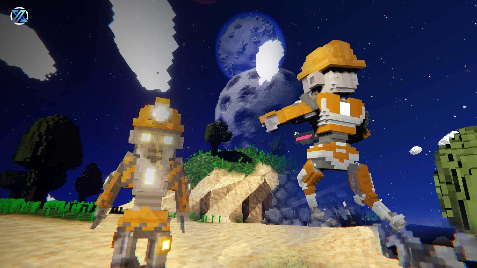 Astromine Brings Co-Op Space Survival to a Fully Destructible Voxel Solar System