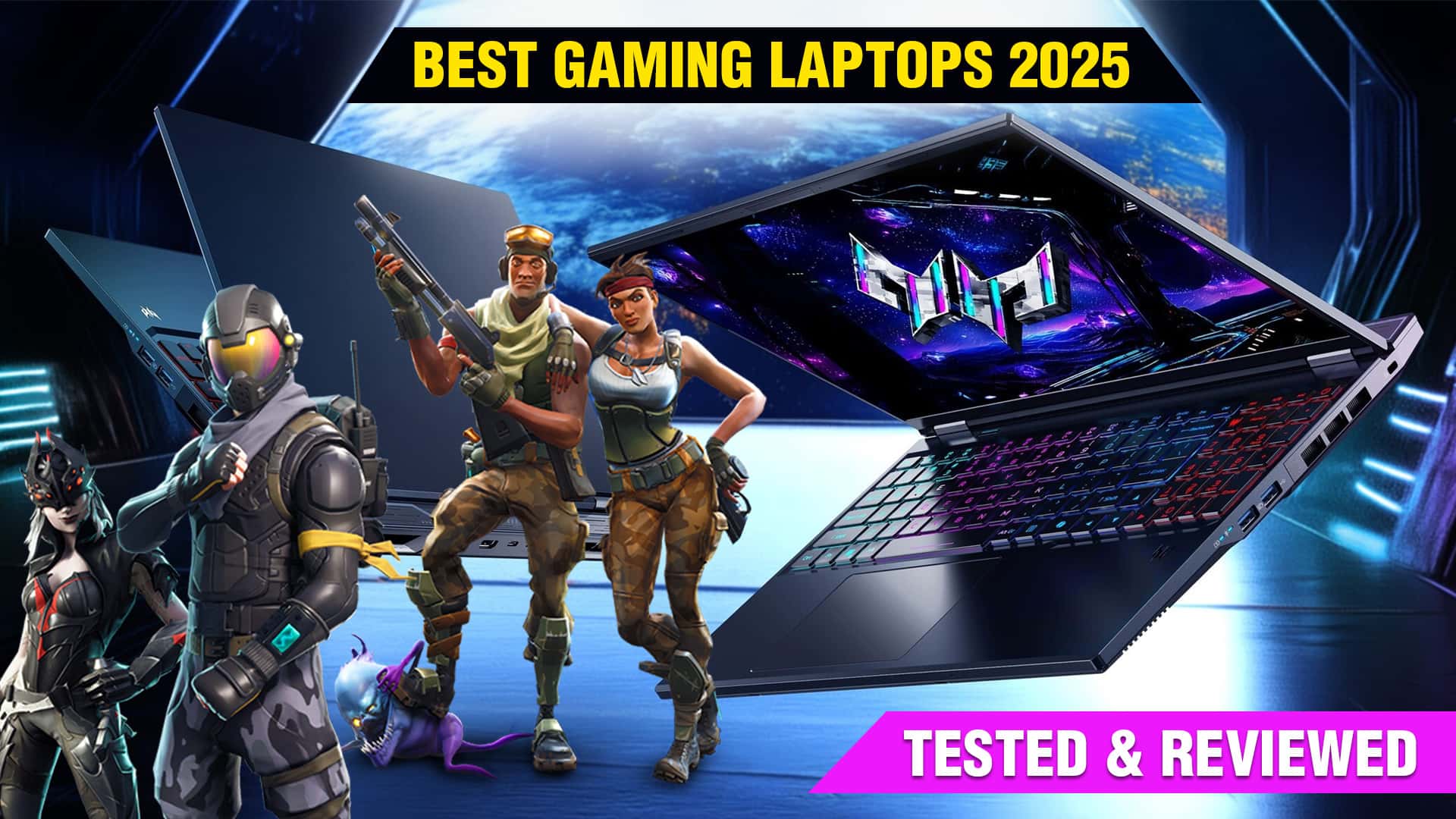 Best Gaming Laptops 2025 : Performance, Power & Portability